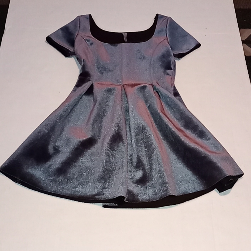 Maje Black Velvet Dress Size S